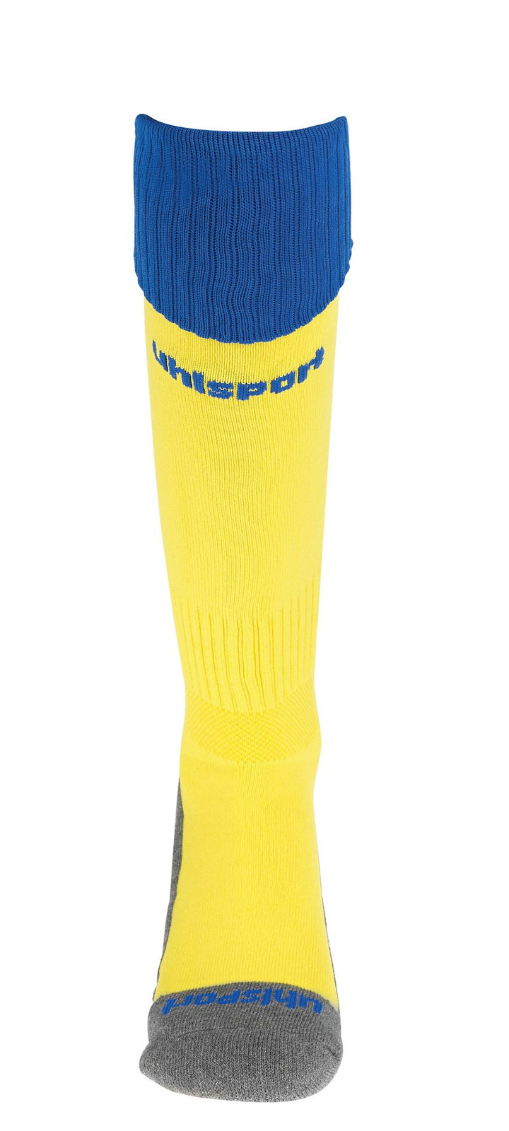 Uhlsport Club Stutzenstrumpf - limonengelb/azurblau