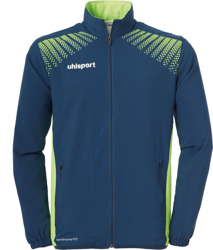 Uhlsport GOAL PRÄSENTATIONSJACKE - petrol/flash grün