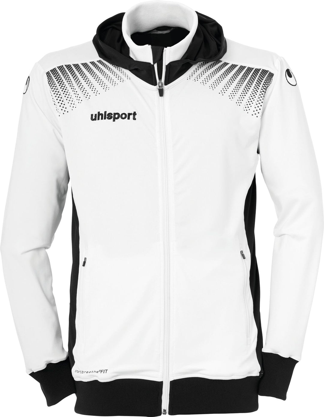 Uhlsport GOAL TEC KAPUZENJACKE - weiß/schwarz