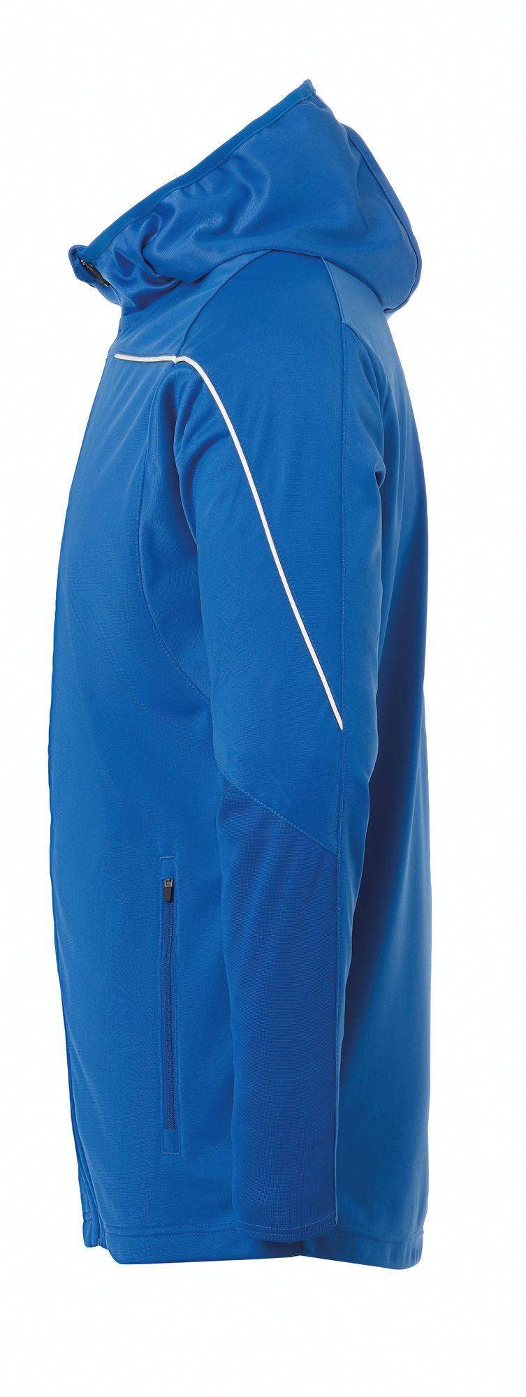 Uhlsport Stream 22 TRACK HOOD JACKET - azurblau/weiß