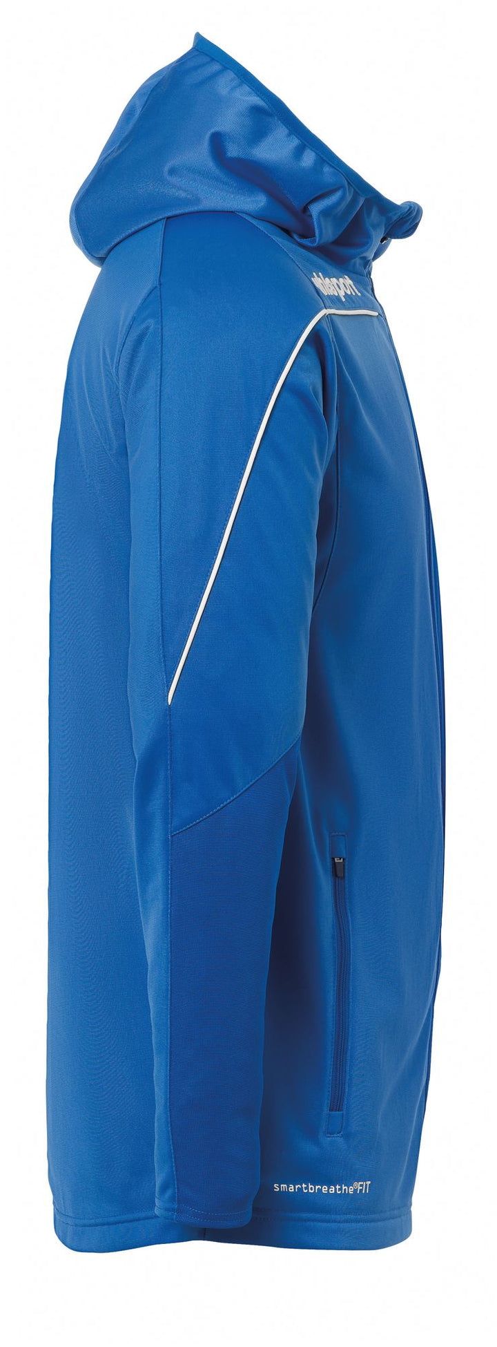 Uhlsport Stream 22 TRACK HOOD JACKET - azurblau/weiß