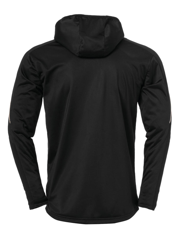 Uhlsport Stream 22 TRACK HOOD JACKET - schwarz/weiß
