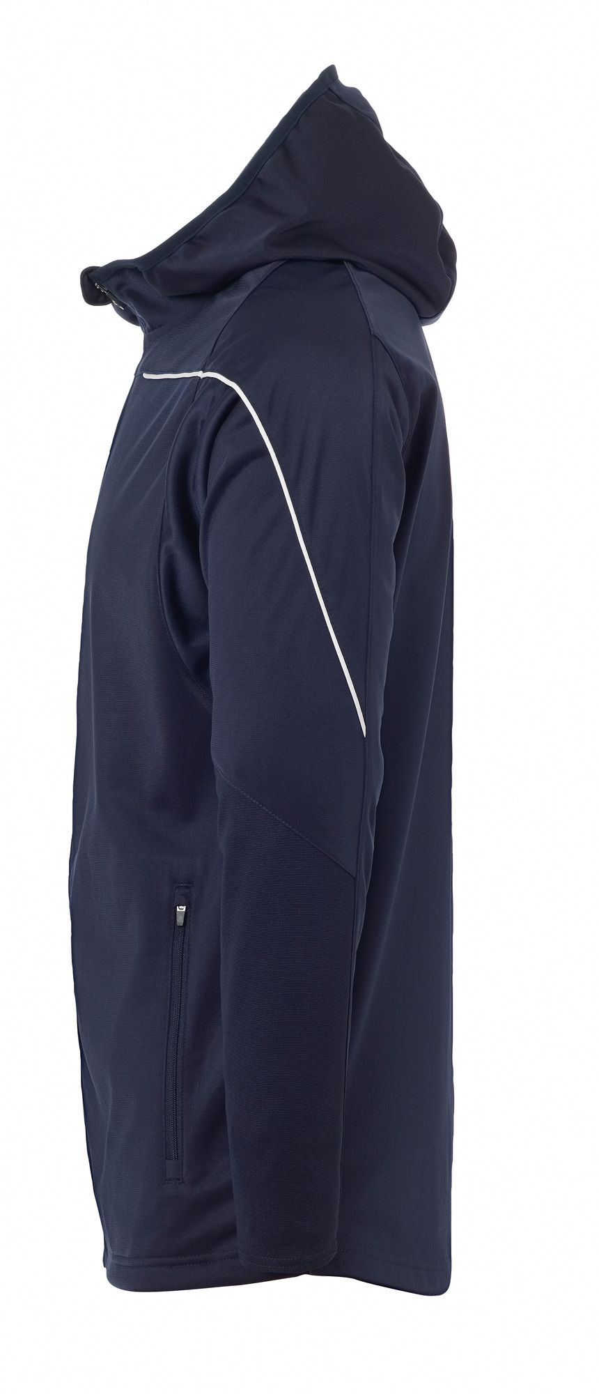 Uhlsport Stream 22 TRACK HOOD JACKET - marine/weiß
