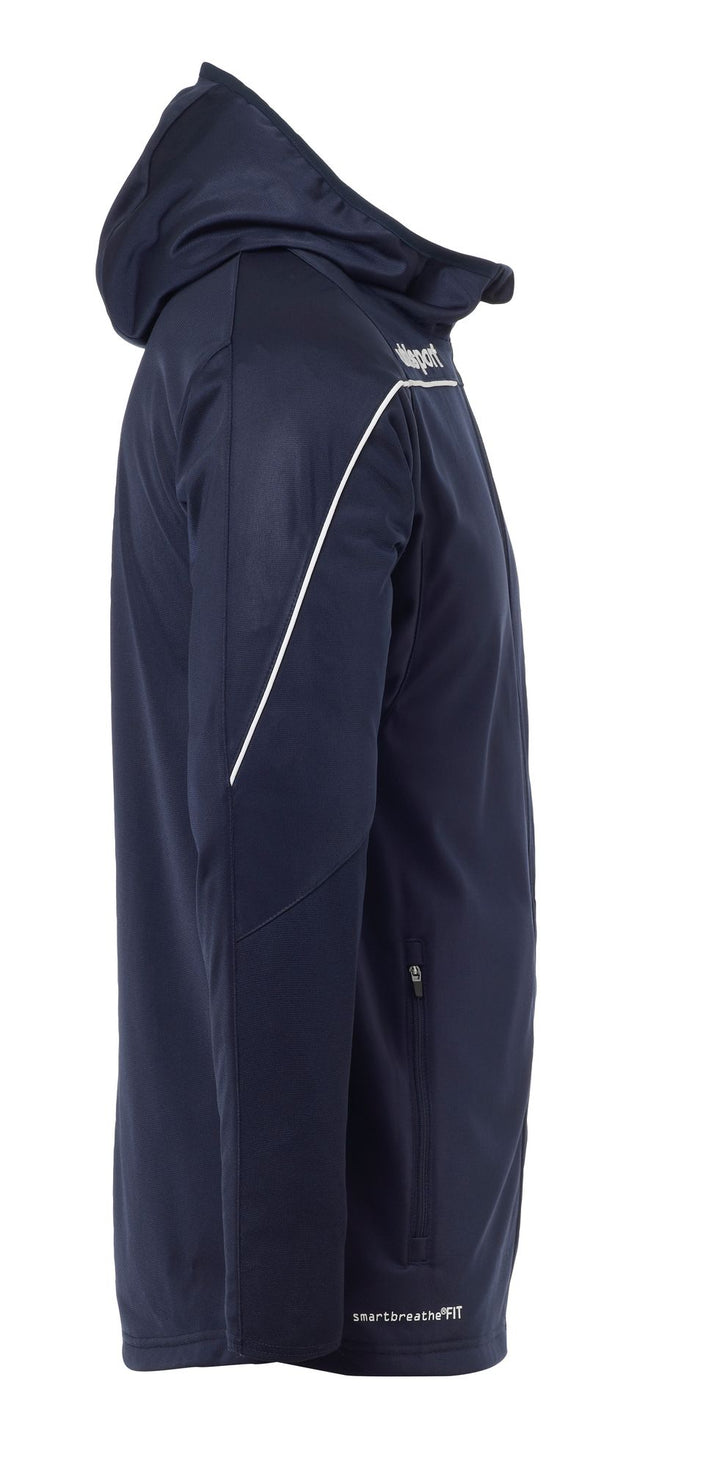 Uhlsport Stream 22 TRACK HOOD JACKET - marine/weiß