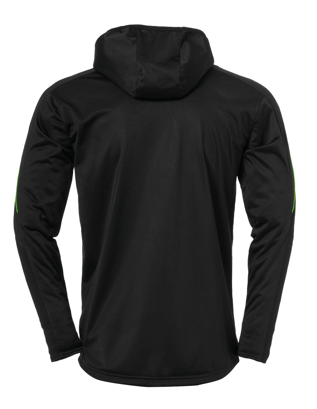 Uhlsport Stream 22 TRACK HOOD JACKET - schwarz/fluo grün