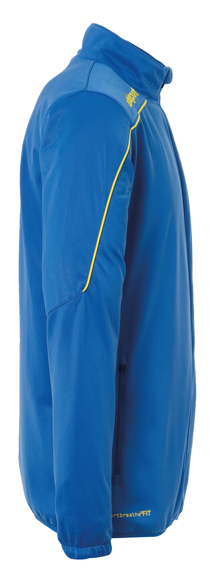 Uhlsport Stream 22 CLASSIC JACKE - azurblau/limonengelb