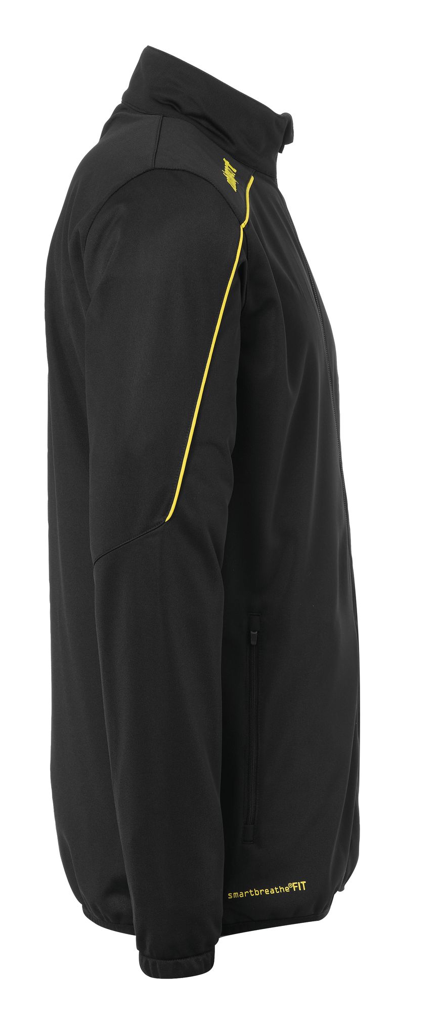 Uhlsport Stream 22 CLASSIC JACKE - schwarz/limonengelb