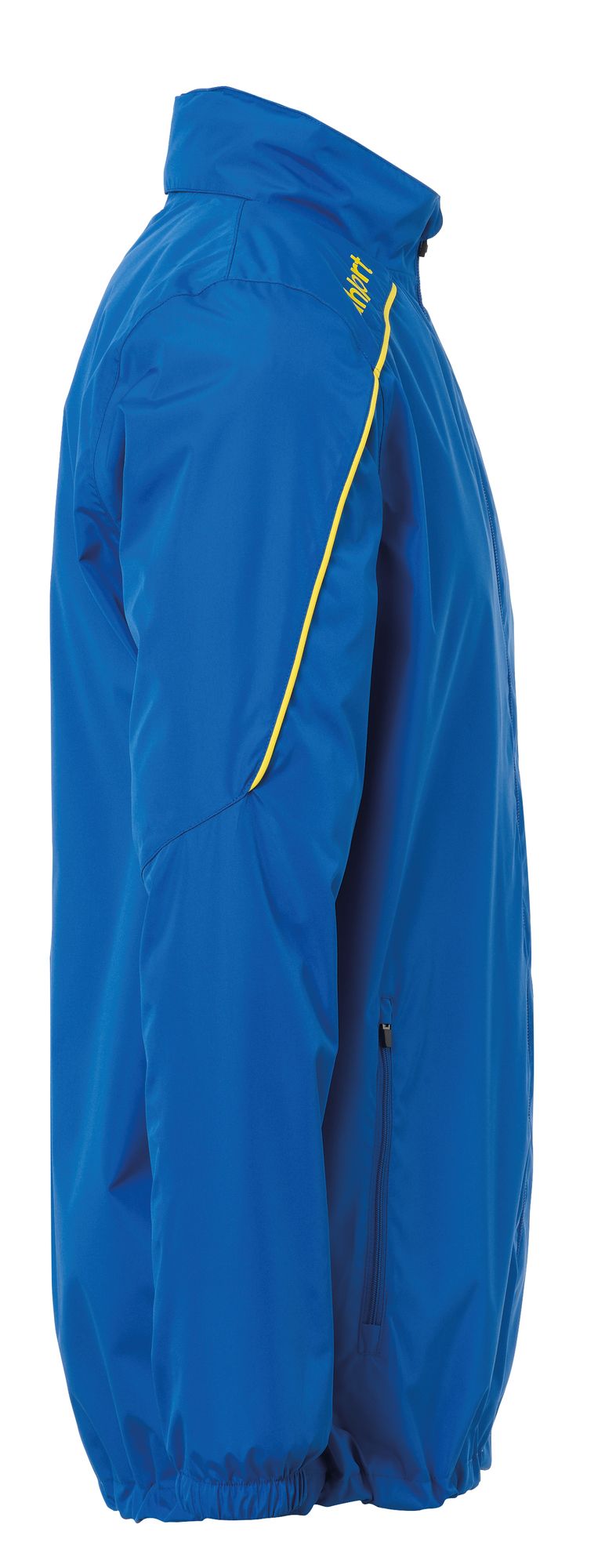 Uhlsport Stream 22 ALL WEATHER JACKET - azurblau/limonengelb