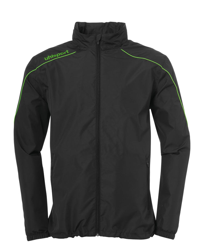 Uhlsport Stream 22 ALL WEATHER JACKET - schwarz/fluo grün