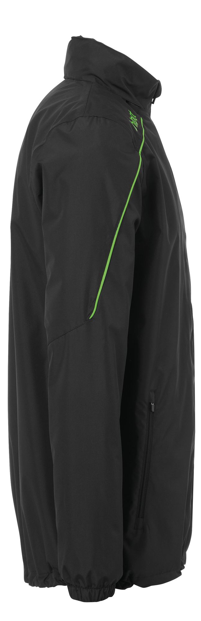 Uhlsport Stream 22 ALL WEATHER JACKET - schwarz/fluo grün