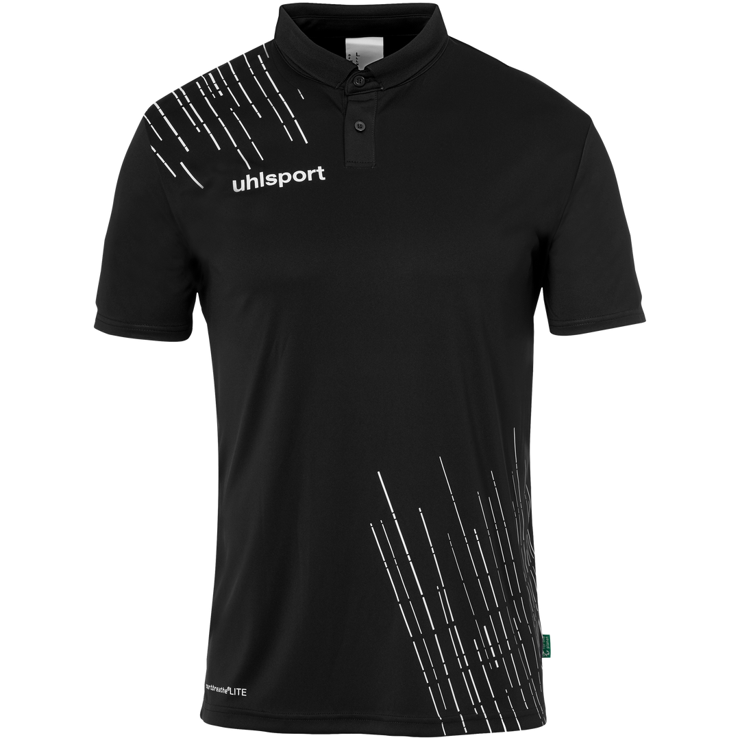 Uhlsport SCORE 26 POLY POLO - schwarz/weiß