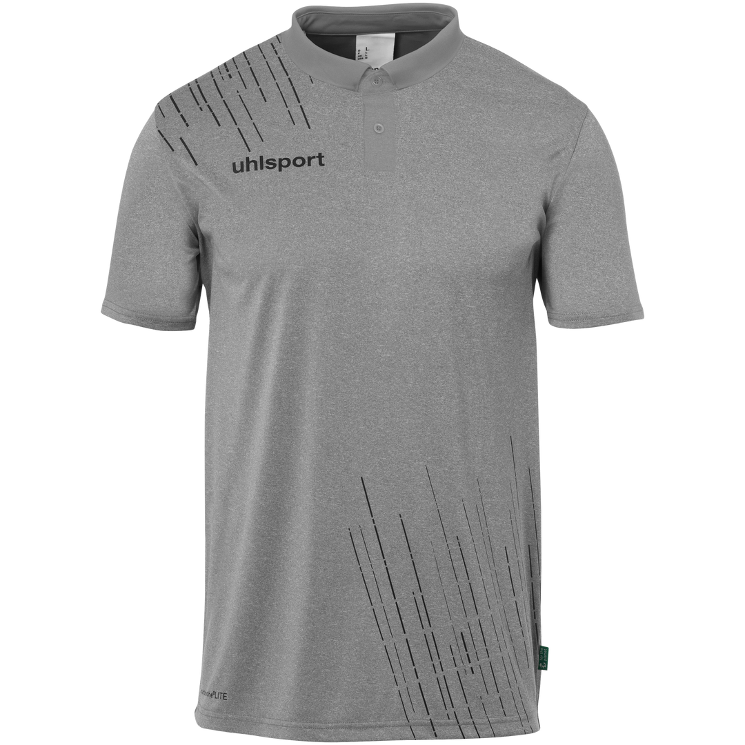 Uhlsport SCORE 26 POLY POLO - dark grau melange/schwarz