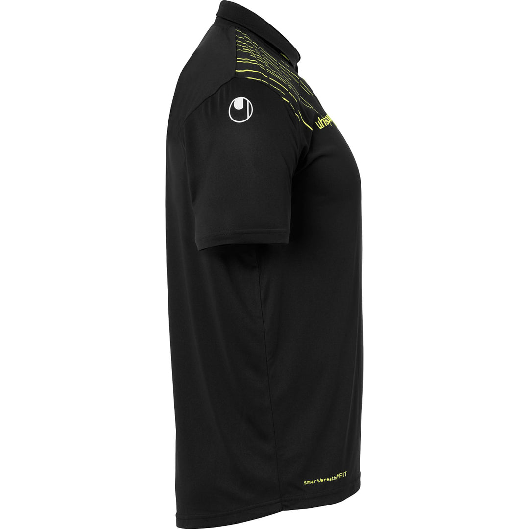 Uhlsport Score 26 Poly Polo - schwarz/limonengelb