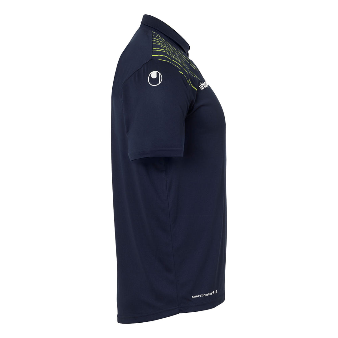 Uhlsport Score 26 Poly Polo - marine/fluo gelb