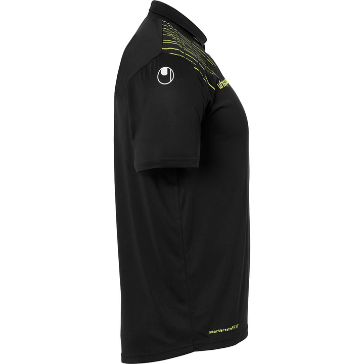 Uhlsport Score 26 Poly Polo - schwarz/limonengelb