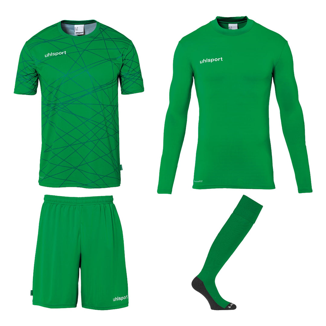 Uhlsport Prediction Torwart Set - grün