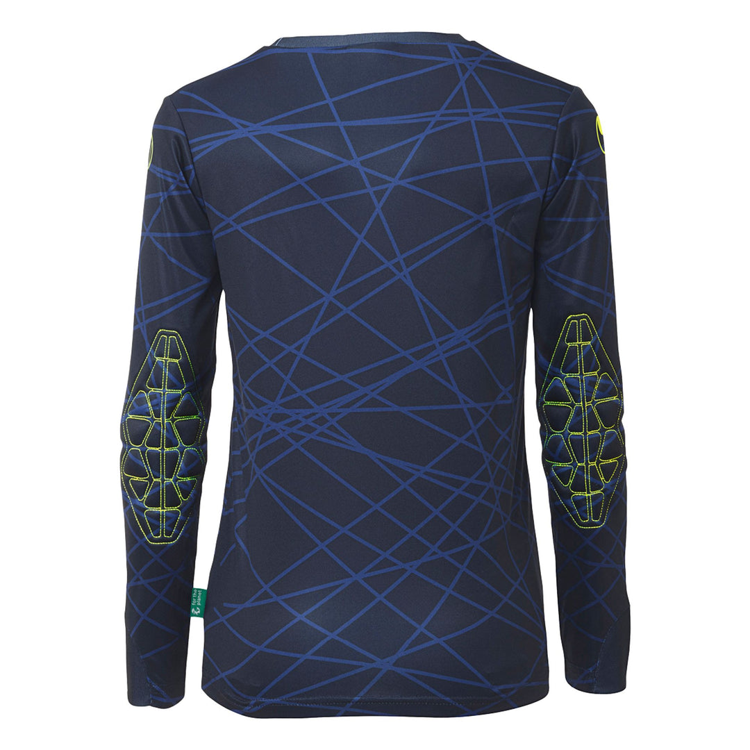 Uhlsport Prediction Torwart Set Junior - marine/fluo gelb