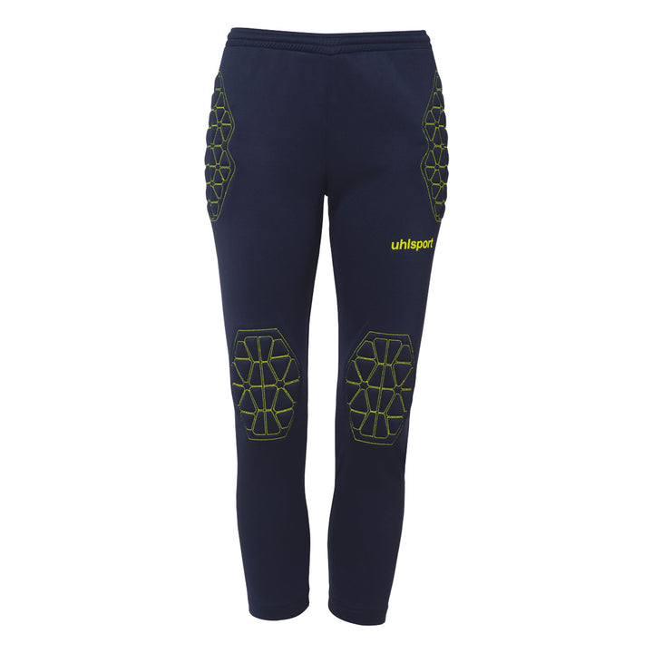 Uhlsport Prediction Torwart Set Junior - marine/fluo gelb