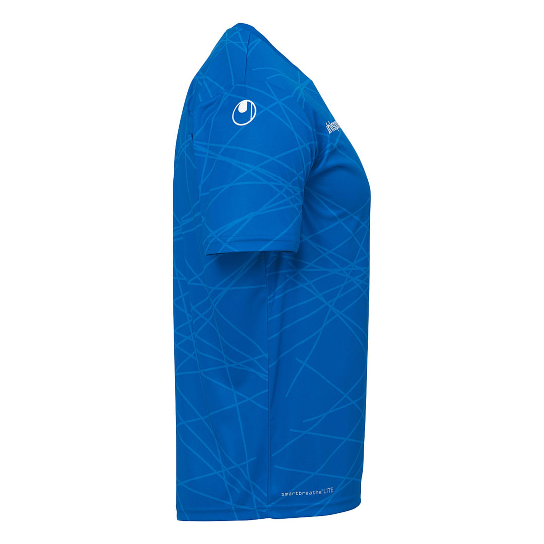 Uhlsport Prediction Shirt Kurzarm - azurblau