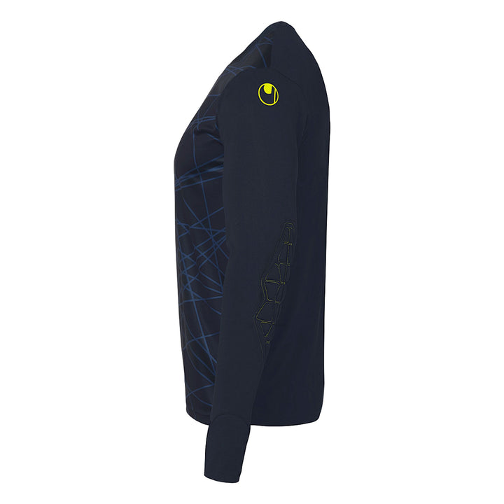 Uhlsport Prediction Torwart Shirt - marine/limonengelb