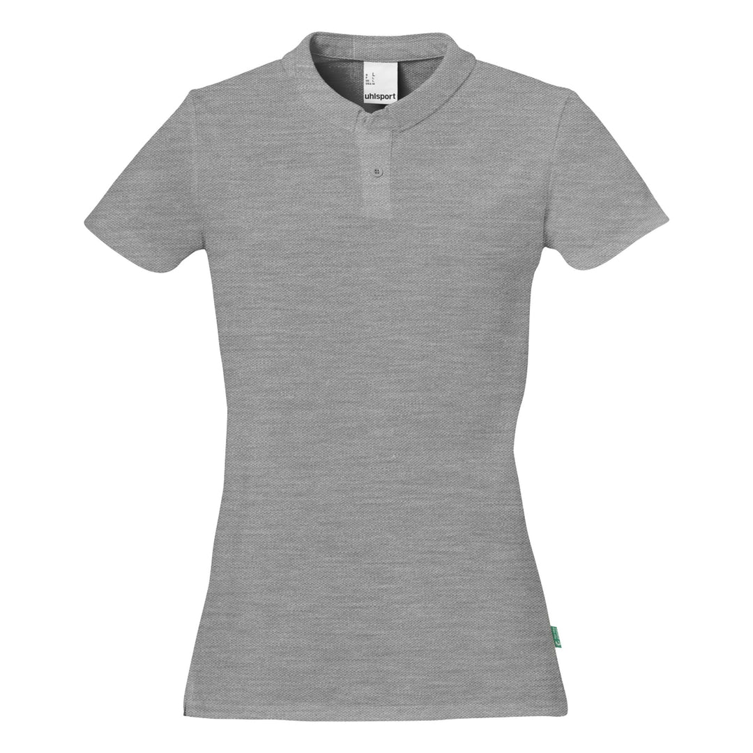 Uhlsport Essential Polo Shirt Prime Damen - dark grau melange