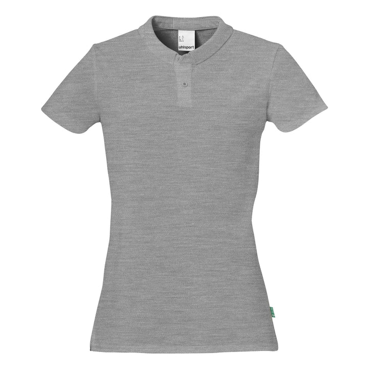 Uhlsport Essential Polo Shirt Prime Damen - dark grau melange