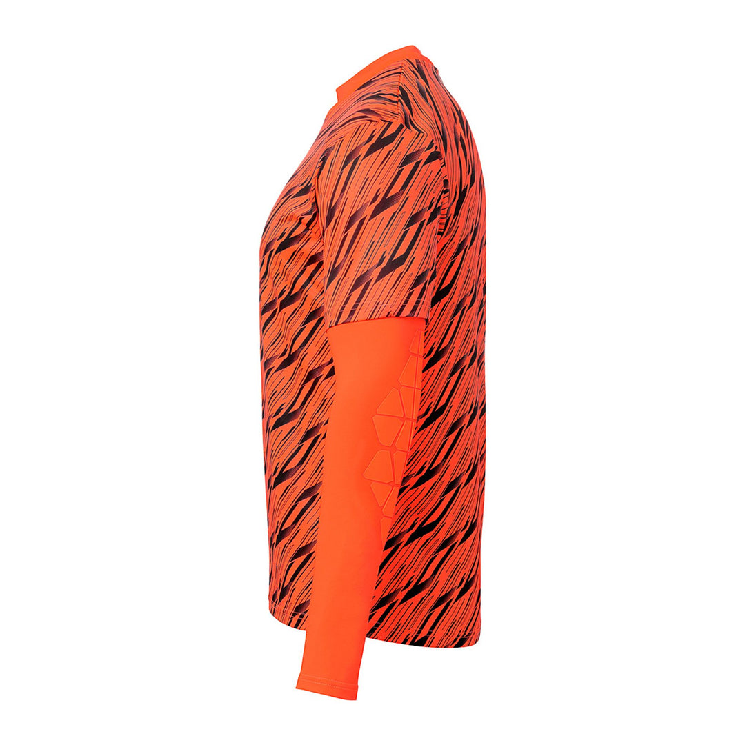 Uhlsport Progressive Torwart Set - fluo rot/schwarz/fluo gel