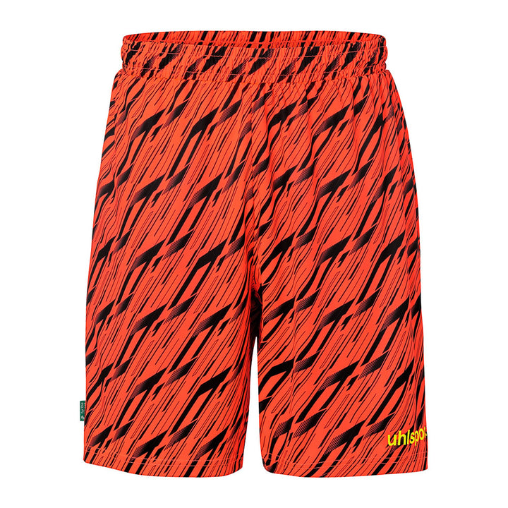 Uhlsport Progressive Torwart Set - fluo rot/schwarz/fluo gel