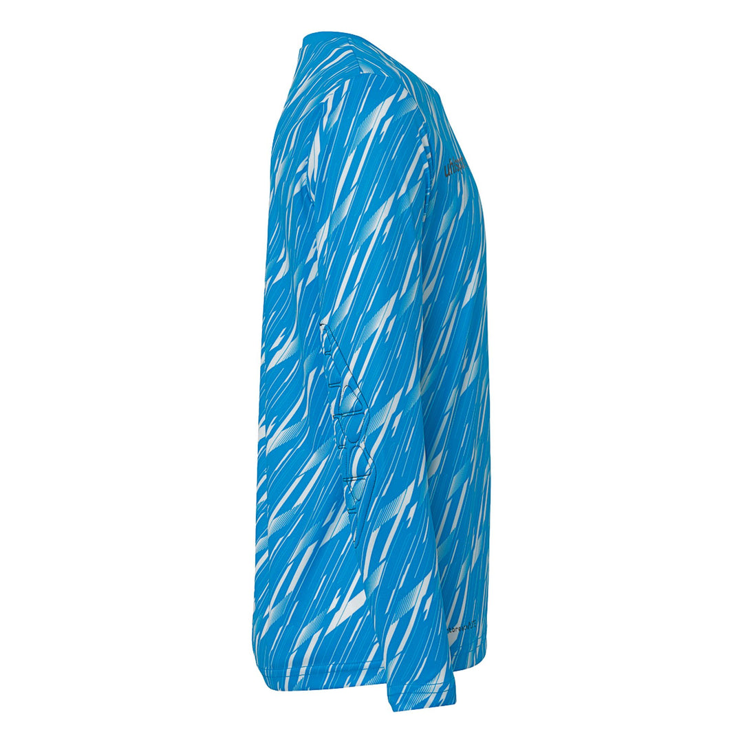 Uhlsport Progressive Torwart Set Junior - cyan/weiß
