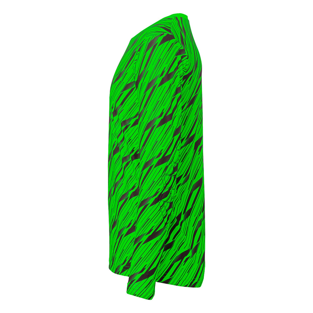 Uhlsport Progressive Torwart Set Junior - fluo grün/schwarz