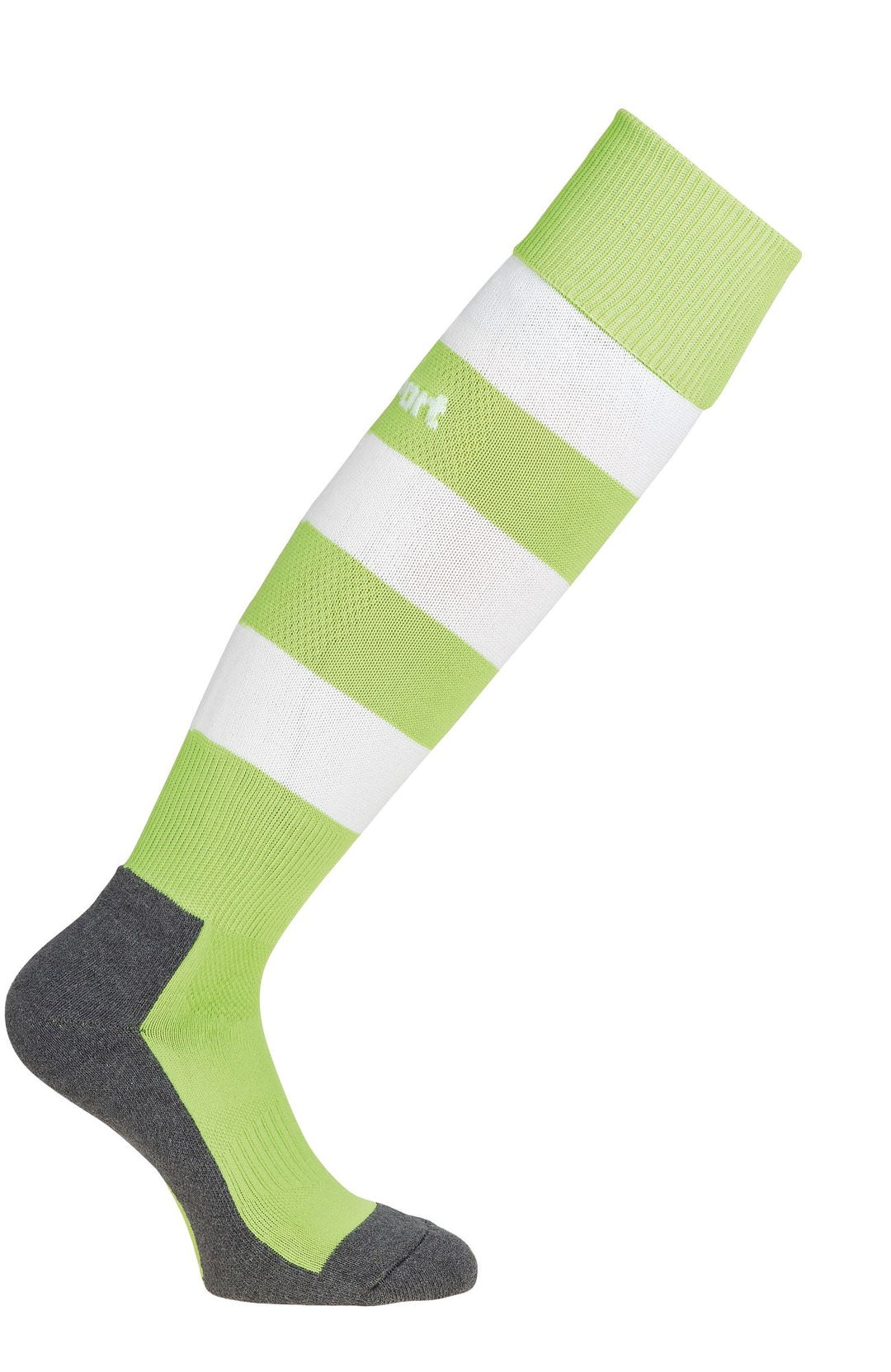 Uhlsport Team Pro Essential Stripe Socks - flash grün/weiß