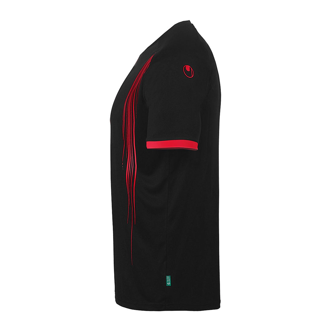 Uhlsport Impulse Shirt Kurzarm - schwarz/rot