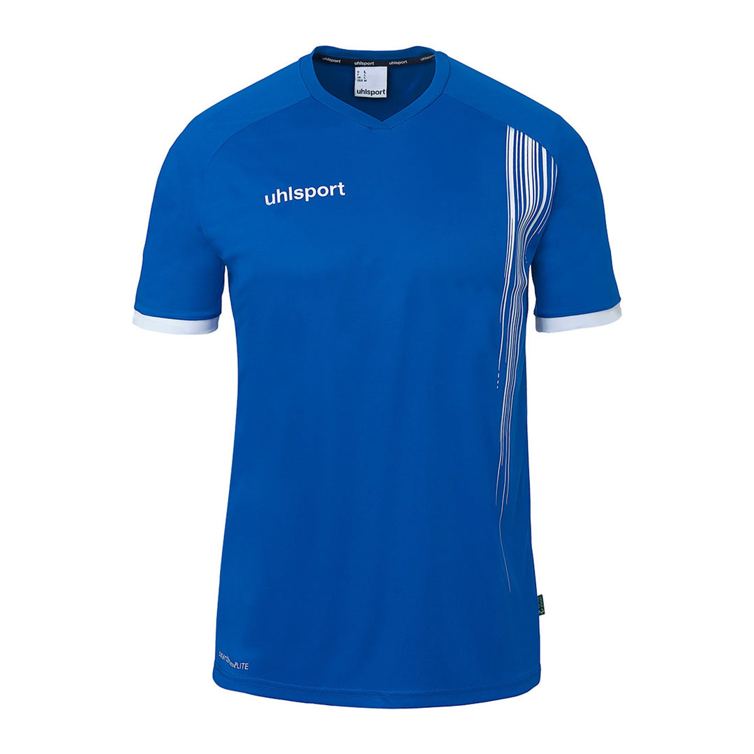 Uhlsport Impulse Shirt Kurzarm - azurblau/weiß