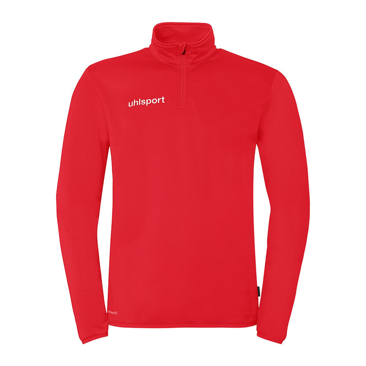Uhlsport Essential 1/4 Zip Top - rot/weiß