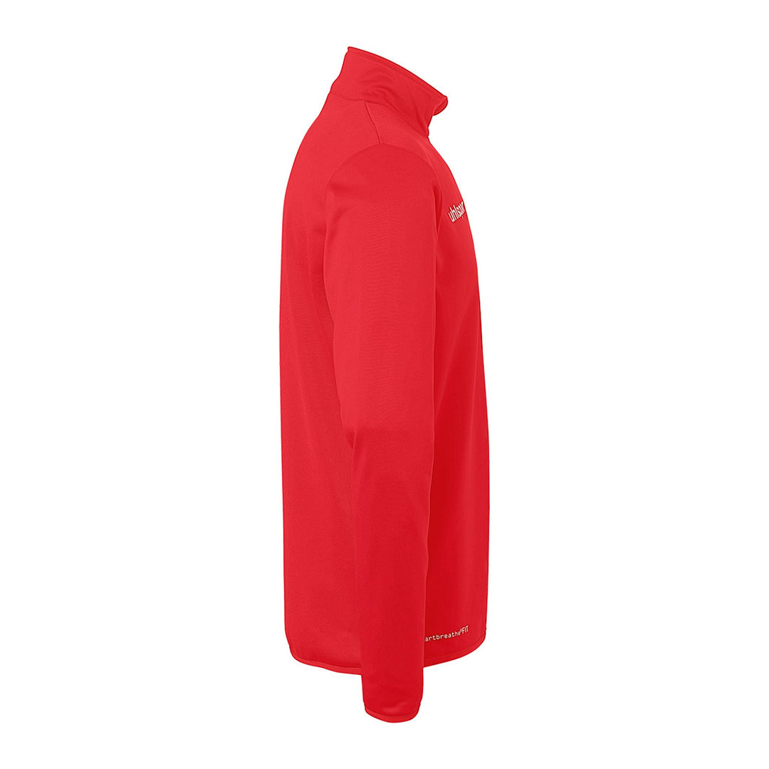 Uhlsport Essential 1/4 Zip Top - rot/weiß