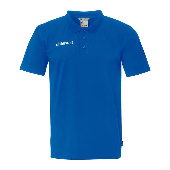 Uhlsport Essential Polo Shirt - azurblau/weiß