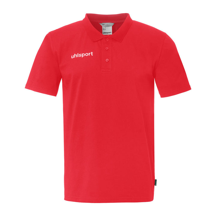 Uhlsport Essential Polo Shirt - rot/weiß