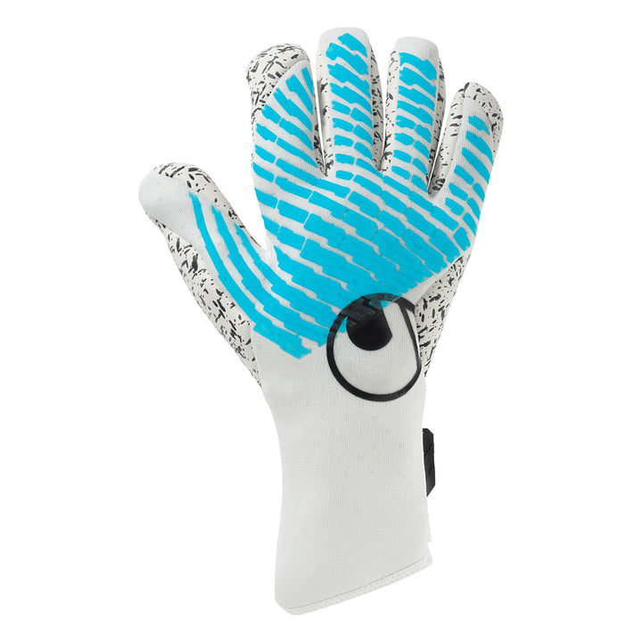 Uhlsport Fm Cybertec Supergrip+ Finger Surround - weiß/cyberblau/schwarz