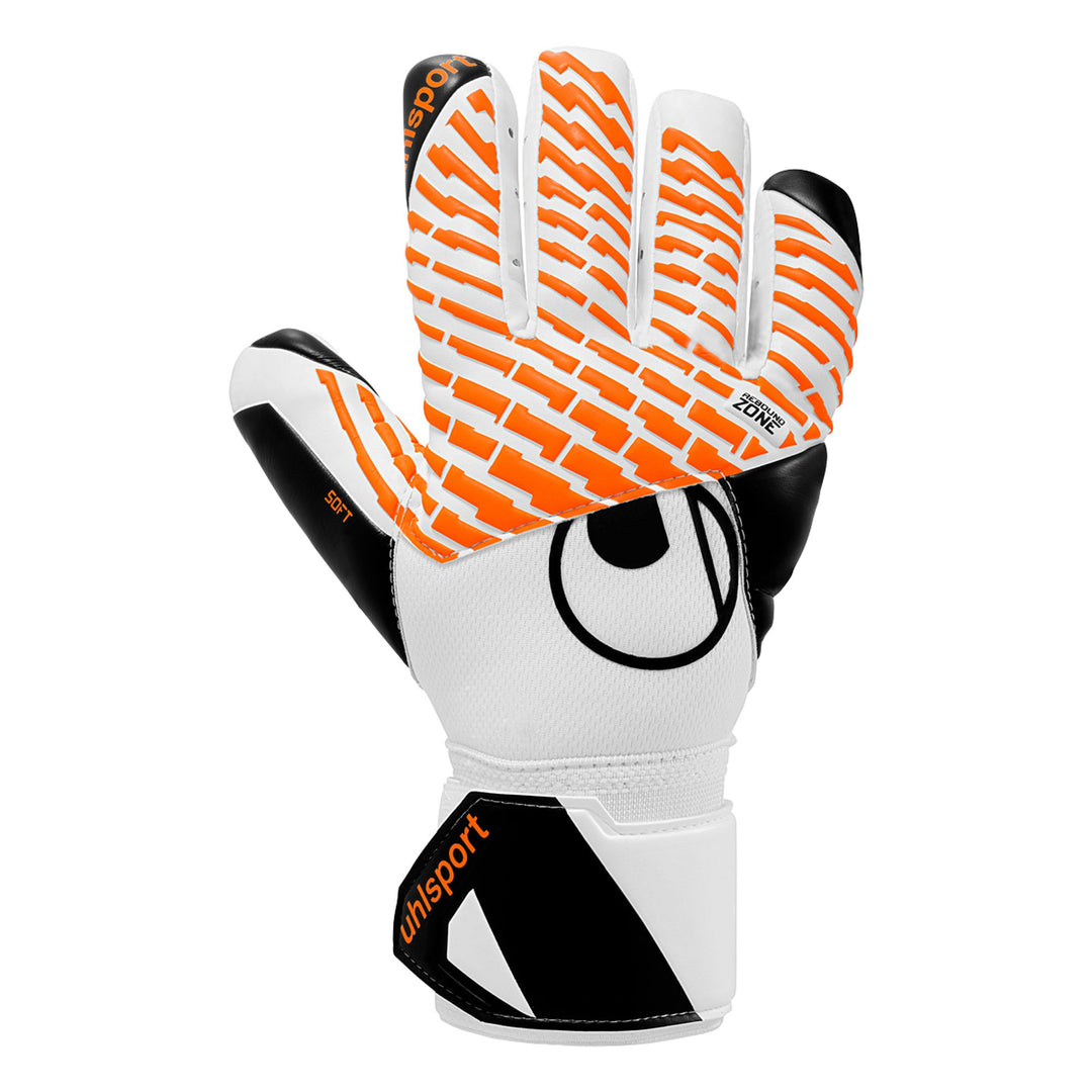 Uhlsport Fm Soft Hn Comp - weiß/schwarz/fluo orange