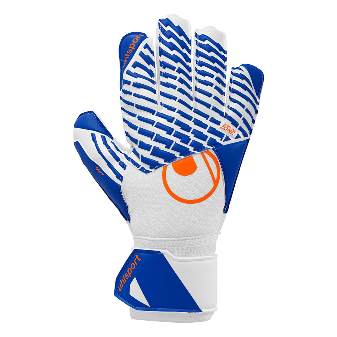 Uhlsport FM Soft Advanced - weiß/royal/fluo orange